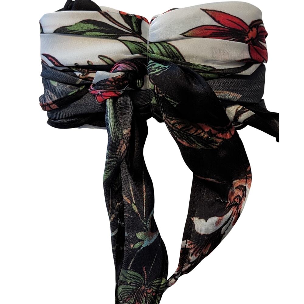 The Kite Headwrap Tie Scarf Floral Headband - Picture 2 of 7